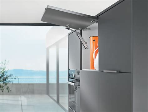 blum metal box cabinets face|blum cabinet lifts.